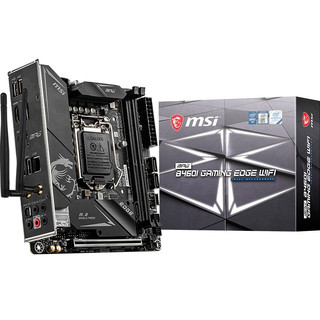 MSI 微星 B460I GAMING EDGE WIFI MINI-ITX主板（Intel LGA 1200、B460）