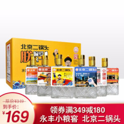 永丰 北京二锅头 永丰小粮窖 清香型白酒 42度 480ml*6瓶整箱装