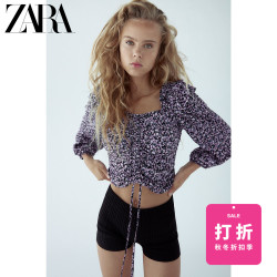 ZARA 女装 花朵印花上衣 09878193330