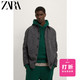 ZARA 新款 男装 衬衫领休闲西装外套 09621406801