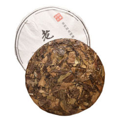 正宗福鼎白茶 2013年春寿眉老白茶叶高山贡眉白茶饼350克 一饼装