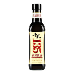 千禾 酱油 高鲜135 特级头道生抽500mL 不加防腐剂 *7件