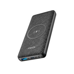 Anker 安克 A1617 移动电源 黑色 10000mAh Type-C micro usb 18W快充+10W无线快充