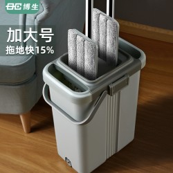 拖把免手洗家用干湿两用墩拖布挤水懒人瓷砖地一拖平板净拖地神器