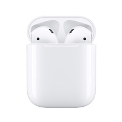 Apple 苹果 新AirPods（二代）真无线蓝牙耳机 有线充电盒版