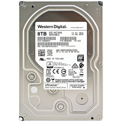 Western Digital 西部数据 WD83PURX 7200RPM 256MB 机械硬盘 8TB