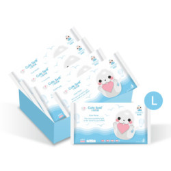 小萌希奥(CuteSeal)新品拉拉裤体验装尿不湿练步裤 软萌天使拉拉裤-L码/5片装