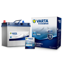 瓦尔塔(VARTA)汽车电瓶蓄电池蓝标46B24LS 12V 本田思域逍客7代雅阁