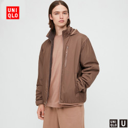 UNIQLO 优衣库 U系列 434888 男士两面穿摇粒绒夹克