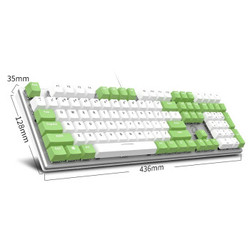Dareu 达尔优 机械师合金版 108键 机械键盘