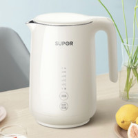 百亿补贴：SUPOR 苏泊尔 SW-15T70A 保温电水壶 1.5L 米色