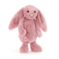 有券的上：Jellycat 邦尼兔 经典害羞系列 粉红郁金香 小号18cm