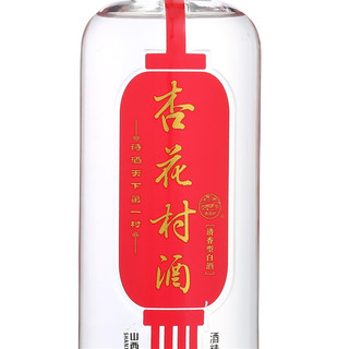 汾酒 杏花村酒 千乐 45%vol 清香型白酒 475ml*6瓶 整箱装