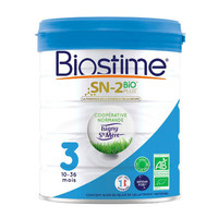 BIOSTIME 合生元 有机婴幼儿奶粉 3段 800g