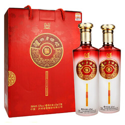 泸州老窖 LUZHOULAOJIAO）泸州老酒坊福庆双辉 52度 625ml*2礼盒装 纯粮浓香型白酒