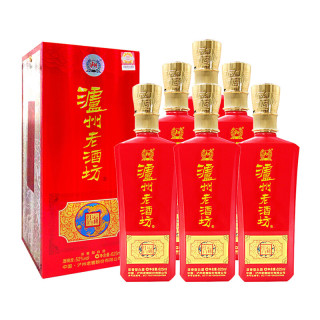 泸州老窖 泸州老酒坊 红运开怀 52%vol 浓香型白酒 625ml*6瓶 整箱装