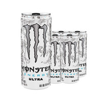 京东PLUS会员：Monster Ultra 魔爪 超越 无糖 功能饮料 330ml*4罐