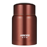 HAERS 哈尔斯 LTH-850-12 保温杯 850ml 咖啡色