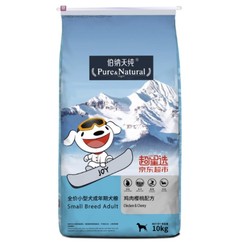 Pure&Natural 伯納天純 joy聯名系列 雞肉櫻桃小型犬成犬狗糧 10kg