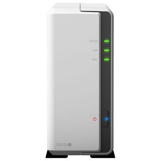 Synology 群晖 DS120j 单盘位NAS (A3720、512MB）