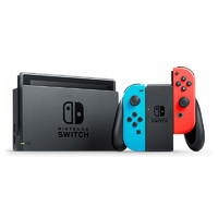 Nintendo 任天堂 Switch游戏主机 海外版系列 NS 游戏机 红蓝色+塞尔达健身环