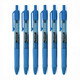 有券的上、京东PLUS会员：Crayola JDT-003 绘儿乐 按动水性中性笔 0.7mm 蓝色 6支装 *2件