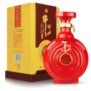 Niulanshan 牛栏山 年轮 1972 42%vol 浓香型白酒 500ml*6瓶 整箱装