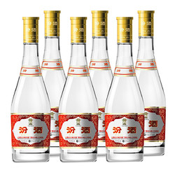 汾酒 山西杏花村 黄盖玻汾 53度 475ml*6瓶