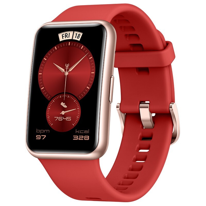 huawei华为watchfit新年红智能手表