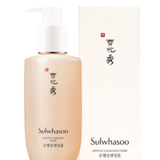 Sulwhasoo 雪花秀 洗面奶 顺行氨基酸洁面乳200ml*2双支装(温和敏感肌)男女通用