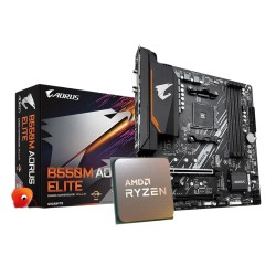 GIGABYTE 技嘉 B550M AORUS ELITE 主板 + AMD 锐龙 Ryzen 7 3700X CPU处理器 散片 套装