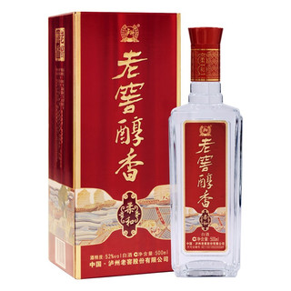 泸州老窖 老窖醇香 柔和 52%vol 浓香型白酒 500ml*6瓶 整箱装