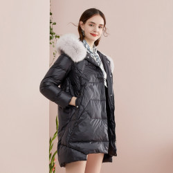 Koradior 珂莱蒂尔 KR00250W0 保暖舒适长款羽绒服