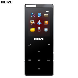 锐族 (RUIZU) D15 8G 锖色 带蓝牙触摸迷你运动学生MP3/MP4无损音乐播放器英语听力学习