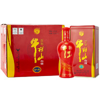 Niulanshan 牛栏山 百年牛栏山 珍品 铁盒版 52%vol 浓香型白酒 500ml*6瓶 整箱装