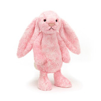 Jellycat邦尼兔 儿童安抚毛绒玩具公仔 女生生日新年礼物女 英国原装进口经典害羞系列 浅桃红色 中号31cm *2件