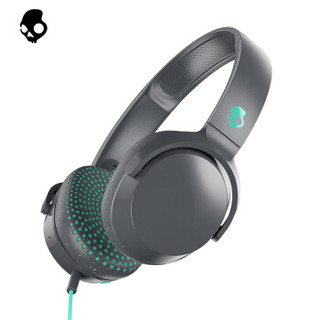 骷髅头（Skullcandy） Riff 头戴式线控有线耳机 游戏语音音乐耳机 轻便舒适品质音效