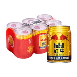 Red Bull 红牛 维生素风味饮料 250ml*6罐