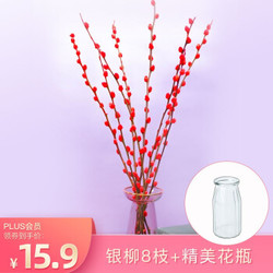 省30元 花点时间定制花束鲜花速递生活鲜花银芽柳 红色8枝 精美花瓶蝴蝶星空1月22日发货 银柳 薰衣草72小时发货 什么值得买 省30元 花点时间定制花束鲜花速递生活鲜花银芽柳 红色8枝 精美花瓶蝴蝶星空1月22日发货 银柳 薰衣草72小时发货 什么值得买