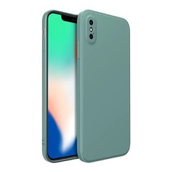 摩斐 苹果iPhoneX系列 液体硅胶 直角边手机壳