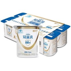 蒙牛 冠益乳 原味保健酸奶 100g*8瓶 *10件