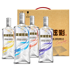 YANGHE 洋河  炫彩50度白酒 480ml*4瓶 *6件