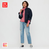 UNIQLO 优衣库 428327 女装摇粒绒两翻领套头衫