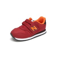 NB中童鞋4-7岁 男女中童款舒适魔术贴休闲运动鞋 32.5 红色