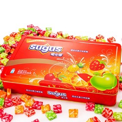 Sugus瑞士糖5种混合水果口味软糖礼盒413g结婚庆喜糖果小零食礼物