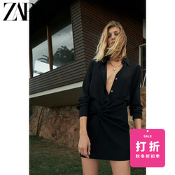 ZARA  04886272800 女装结饰迷你裙