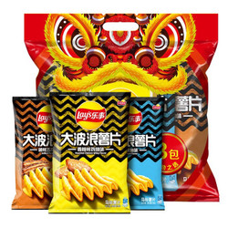 Lay's 乐事 零食 大波浪组合包 70g*3包 *2件