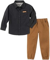 Timberland 男婴衬衫裤子2件套