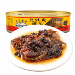 珠江桥牌 原味豆豉鱼罐头150g *12件