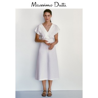 Massimo Dutti  06655312251 女装V领连衣裙